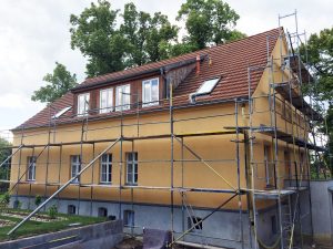 Fassadenanstrich - Keim Fassadenfarbe - Außenarbeiten