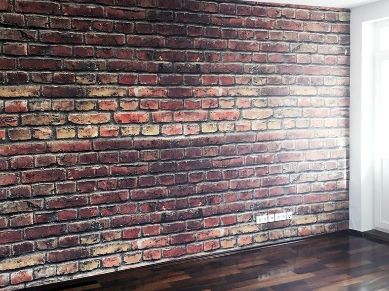 Wohnung tapezieren - Tapezierung von Vlies Naturfaser und Rauhfasertapete